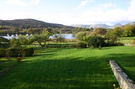 Garden view from main bedroom