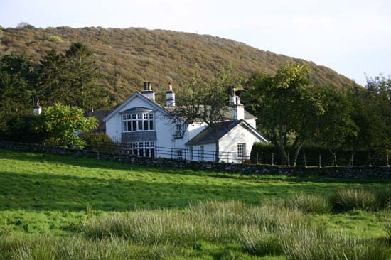 House from the landing field